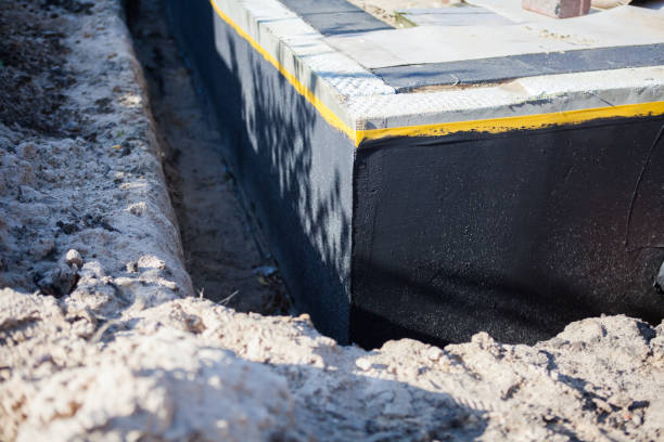 Professional Wet Basement Repair technician working in Random Lake, WI